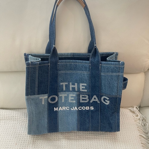 Marc Jacobs Handbags - Marc Jacobs Blue Tote Bag with Sleek Design
